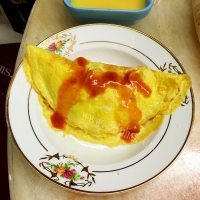 DIY蛋包饭做法图解7)