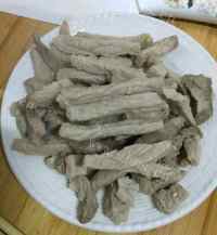 香喷喷的牛肉干做法图解1)