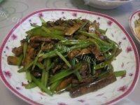 香芹炒豆干