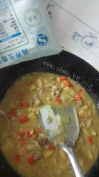 美味的咖喱鸡肉做法图解13)