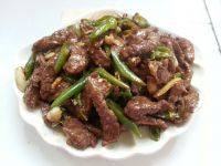家常菜黑椒牛柳