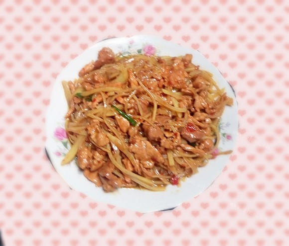 最爱的土豆丝炒肉