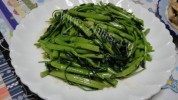 酥脆爽口的清炒空心菜