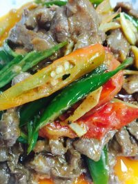 香气浓郁的番茄牛肉做法图解4)