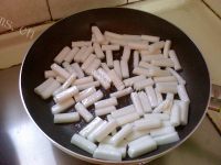 香喷喷的茄汁年糕做法图解4)