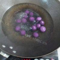 健康美食之紫薯汤圆的做法图解七