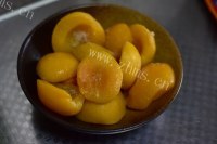 黄桃罐头做法图解1)