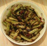 家常菜红烧四季豆