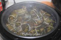 [手工美食]腊肉咸蛋杂做法图解14)
