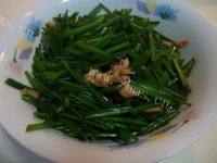 家常菜韭苔炒肉