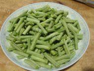 口齿留香的麻汁豆角做法图解1)