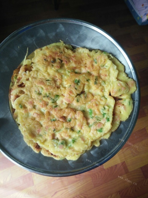 喷香的鸡蛋饼