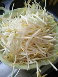 家常菜豆芽炒韭菜做法图解1)