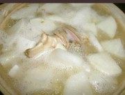 美味的萝卜煲羊肉做法图解2)