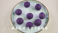 紫薯奶酪球做法图解6)