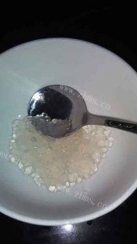 自己做的椰汁西米露做法图解4)