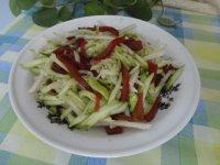 色味俱佳的凉拌三丝
