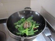 辣炒油菜做法图解4)
