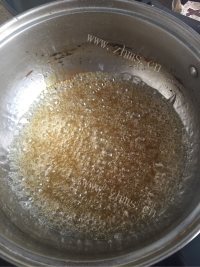 自制芝麻花生糖做法图解5)
