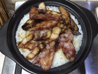 好吃的腊味煲仔饭做法图解8)