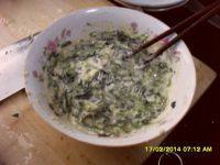 自己做的菠菜饼做法图解4)