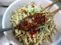 家常菜凉拌鱼腥草做法图解5)