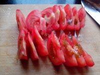 别有风味的西红柿炒菜花做法图解4)