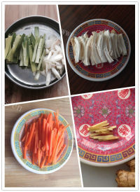 香喷喷的干煸杏鲍菇做法图解1)