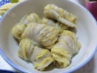 自制白菜肉卷