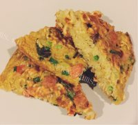 美味方便面蛋饼做法图解6)