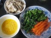 自制杂蔬炒饼做法图解2)