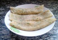 自己做的葱香煎饼