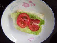 自制番茄鸡蛋三明治的做法图解十