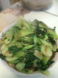 家常菜蒜蓉小油菜