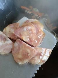 家常菜火腿西兰花做法图解7)