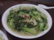 家常菜五花肉炒上海青