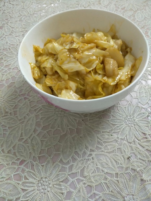 热腾腾的手撕包菜