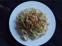 秀色的凉拌豆芽