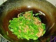 韭薹炒肉丝