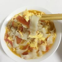 西红柿鸡蛋面做法图解10)