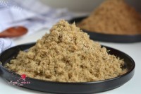 美味的海苔芝麻肉松做法图解10)
