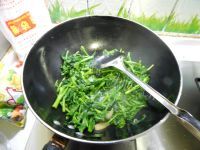 家常菜清炒油菜心做法图解7)