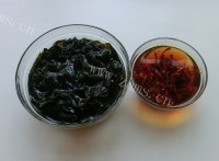 葱油裙带菜做法图解2)