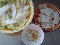 白菜炒豆腐自制做法图解2)