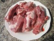 排骨炖豆角做法图解4)