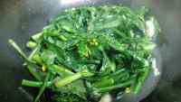 家常菜蒜蓉炒菜心