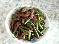 喷香的腊肠炒蒜苔做法图解11)