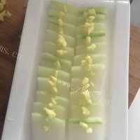 虾皮蒸冬瓜做法图解4)