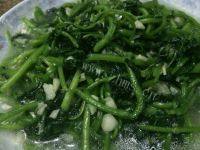 家常菜蒜香西洋菜
