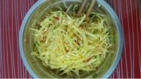DIY凉拌土豆丝做法图解6)